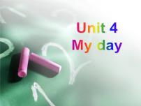 英语Unit 4 My day图片课件ppt