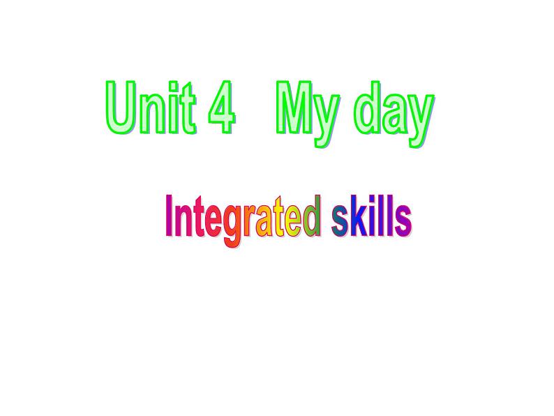 牛津译林英语 七年级上册Unit 4Integrated skills(共16张PPT)第1页