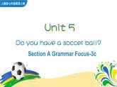 Unit 5 Do you have a soocer ball Section A Grammar Focus-3c课件+音频