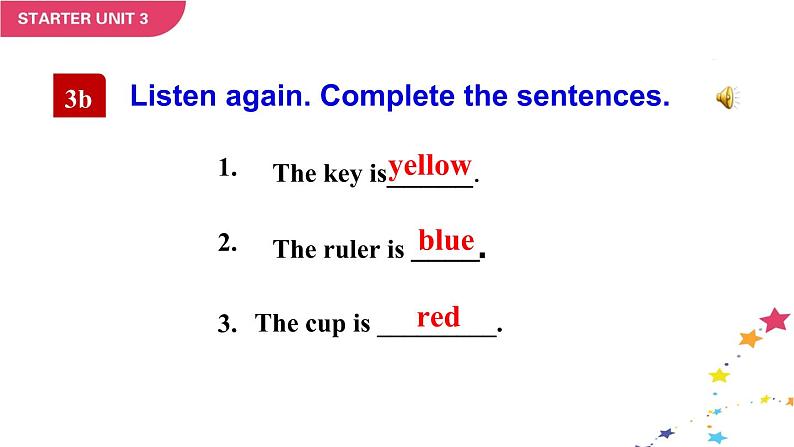 Starter Unit 3 What colour is it 3a-4d课件+音频素材06