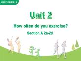 Unit 2  How often do you exercise Section A 2a-2d课件+音频