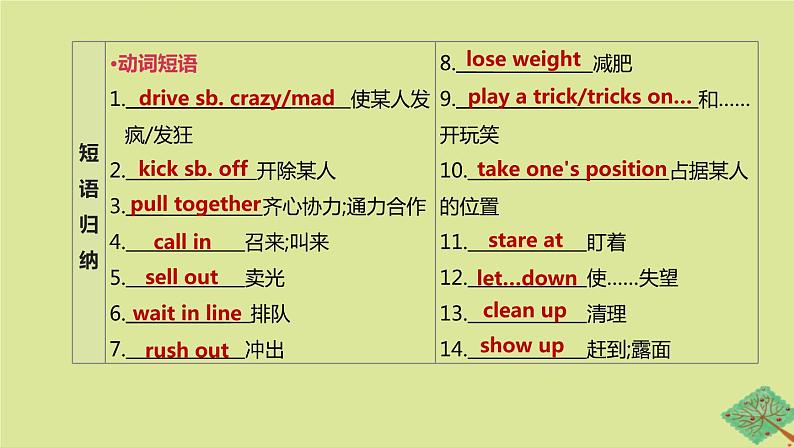 安徽专版2020中考英语复习方案第一篇教材考点梳理第20课时Units11_12九全课件人教新目标版05