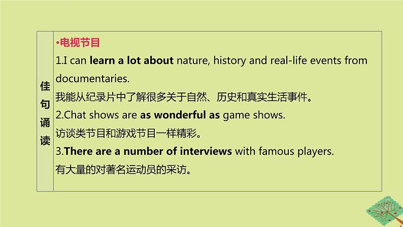 安徽专版2020中考英语复习方案第一篇教材考点梳理第22课时Unit6九上课件牛津译林版第7页