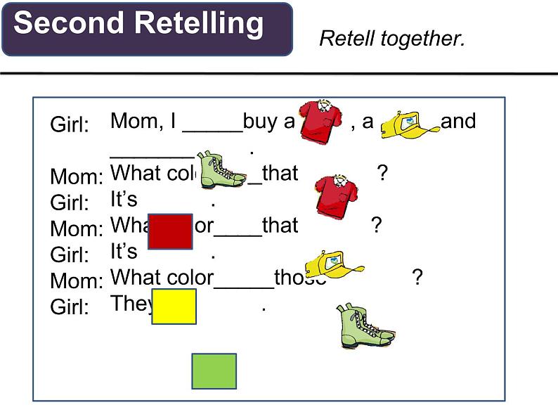 仁爱版七年级英语上Unit 2 Topic 2 What does she look like？ Section C 课件第7页