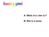 仁愛版七年級英語上Unit 3 Topic 2 What  does your mother do？ Section B  課件.