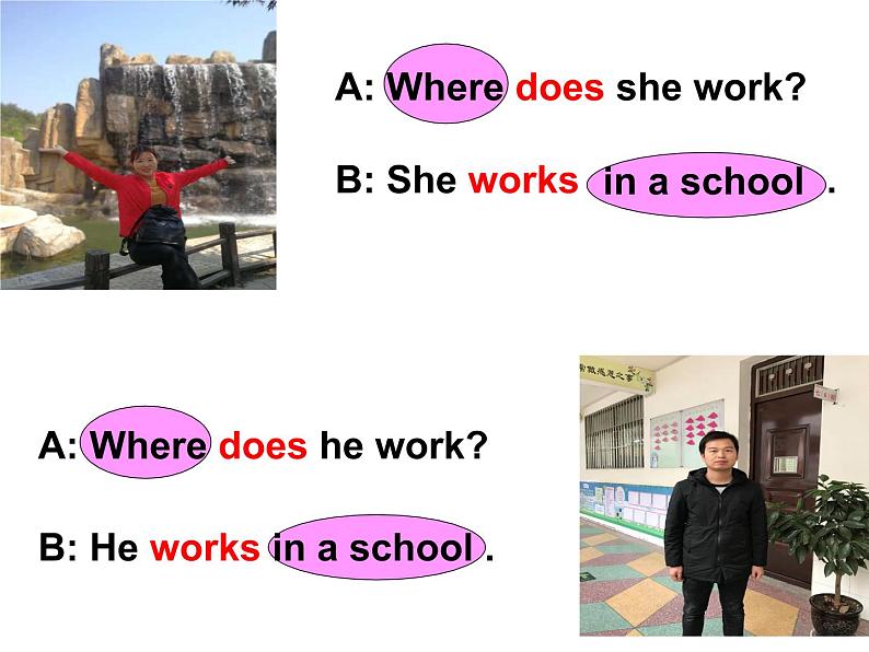 仁爱版七年级英语上Unit 3 Topic 2 What  does your mother do？ Section B  课件.第8页
