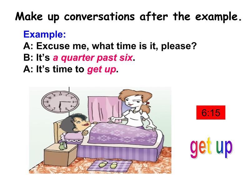 仁爱版七年级英语上Unit 4 Topic 3 What time is it？  Section B 课件第7页