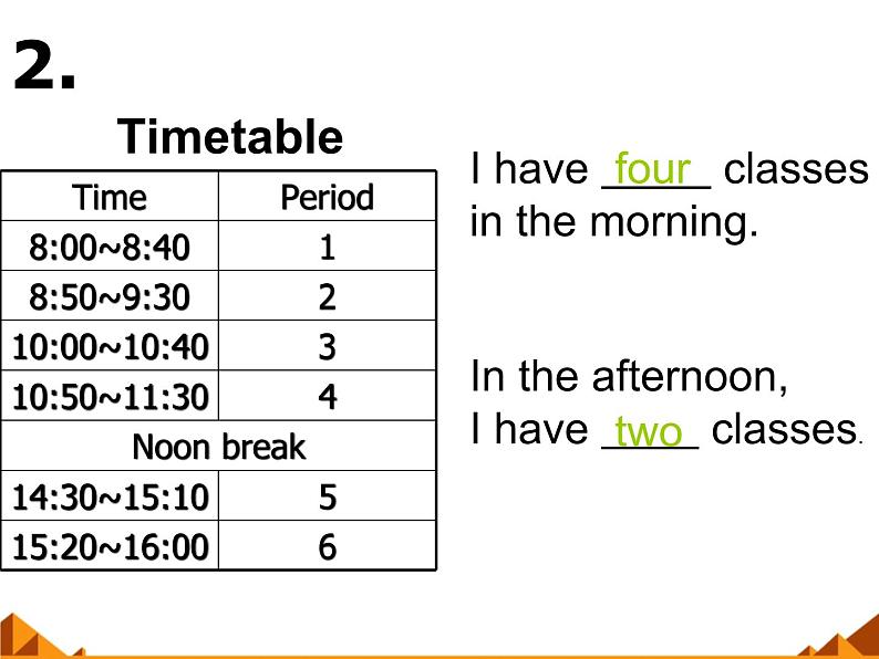 仁爱版七年级英语下册 Unit 5 Topic 3 My school life is very interesting Section C 课件03