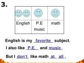 仁爱版七年级英语下册 Unit 5 Topic 3 My school life is very interesting Section C 课件