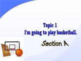 仁爱版八年级英语上册 Unit 1 Topic 1 I'm going to play basketball.   Section A  课件
