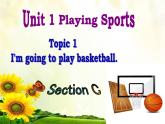 仁爱版八年级英语上册 Unit 1 Topic 1 I'm going to play basketball.   Section C 课件