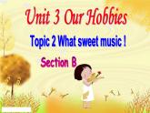 仁爱版八年级英语上册 Unit 3  Topic 2 What sweet music ! Section B 课件.