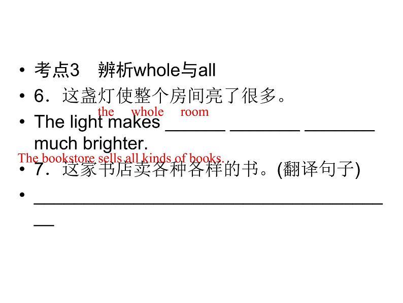 2020春人教版八年级英语下册课件：单元专题突破6 (共18张PPT)06