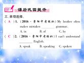 九年级Unit1 How can we become good learners.第3课时 习题课件