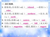 九年级Unit10 You’re supposed to shake hands.单元基础知识梳理 习题课件