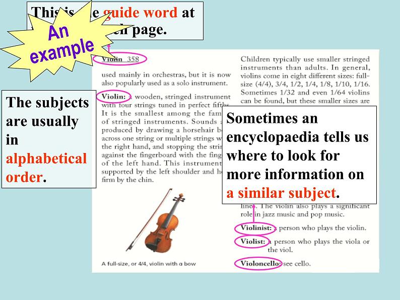 深圳牛津版英语八年级上册Unit 1 Encyclopaedias(period 2 Reading)第8页