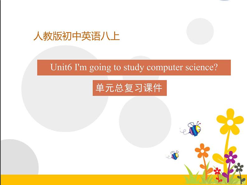 人教版八年级上册英语Unit6-单元总复习 课件01