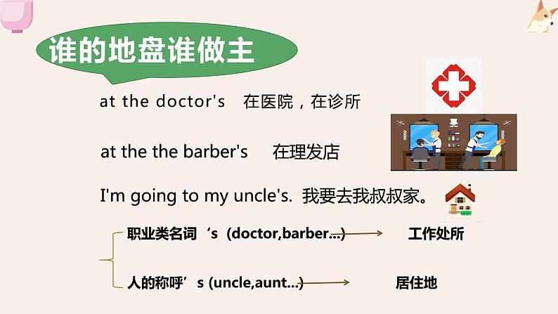 七年级英语人教版上册unit4语法：名词所有格ppt第8页