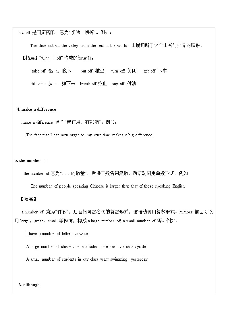 九年级 Unit 13 We’re trying to save the earth! 教师辅导讲义03