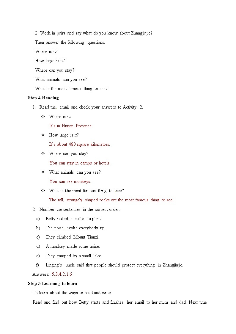 外研版八年级下册英语教案：M8 Unit 2 We thought somebody was moving about.02