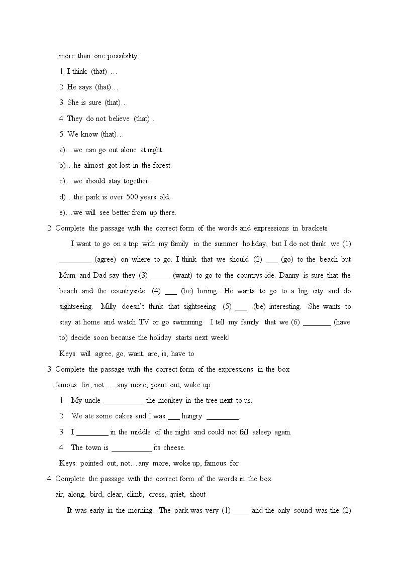 外研版八年级下册英语教案：M8 Unit 3 Language in use02