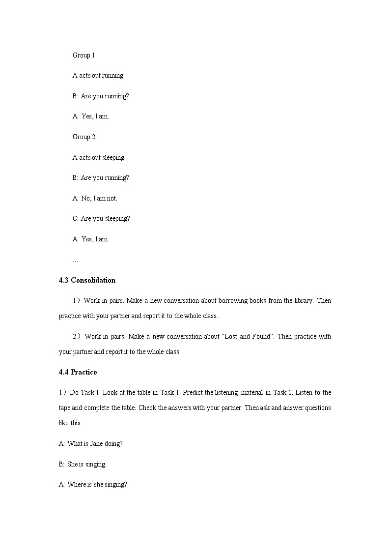 Guided Learning Plan of Unit 5 Our School Life Topic 2 Period 4 学案（仁爱科普版英语七年级下册）03