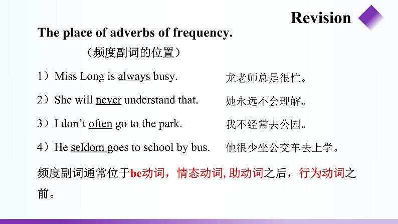 Unit 5 Our School Life Topic 2 period 1 PPT课件（仁爱科普版七年级下册英语）第4页