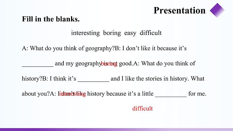 Unit 5 Our School Life Topic 3 period 2 PPT课件（仁爱科普版七年级下册英语）第7页