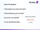 Unit 5 Our School Life Topic 3 period 3 PPT课件（仁爱科普版七年级下册英语）