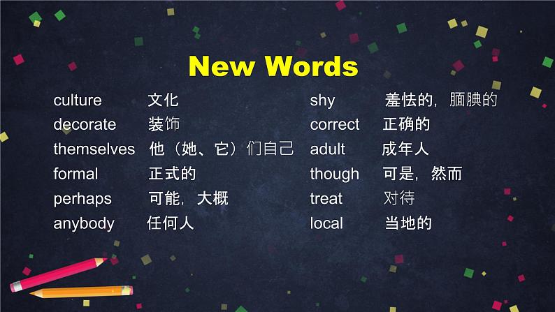 北师大版八年级下册英语课件Unit 2 Lesson 5 Meeting People 第一课时 (共60张PPT)07