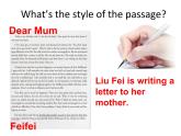 北師大版八年級英語下 Unit 5 Memories Lesson13 A Daughter's Letter (共19張PPT)