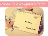 北師大 英語 八年級 下冊 Unit 5 Lesson 13 A Daughter’s Letter教學(xué)課件(共20張PPT)