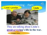 北師大版八年級(jí)英語(yǔ)下 Lesson14 Grandpa's Memories教學(xué)課件 (共15張PPT)