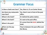 人教版英语七年级下册Grammar  Focus 课件