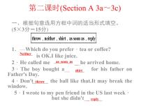 初中英语Section A教学演示课件ppt