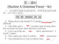 英语八年级下册Section A多媒体教学ppt课件