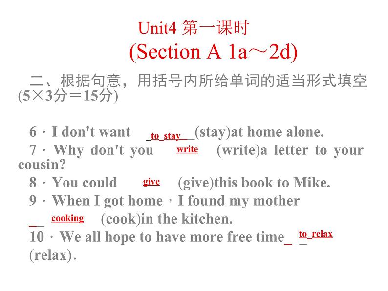 八年级下册 Unit4What don't you talk to your parents. 第一课时 课件02