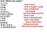 人教版八年級下冊Unit1-Unit3單元知識點復(fù)習(xí)課件