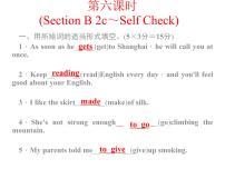 初中英语人教新目标 (Go for it) 版八年级下册Section B背景图ppt课件