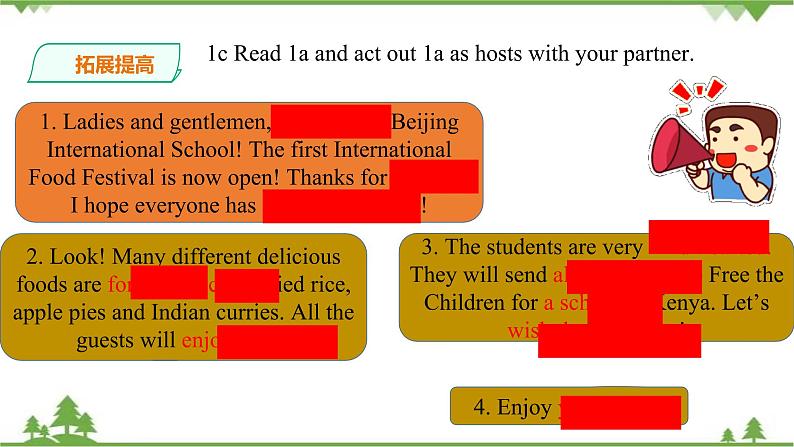 Unit  7  Food festival Topic 3 I Cooked the Most Successfully Section A 课件+教案+练习+音视频07
