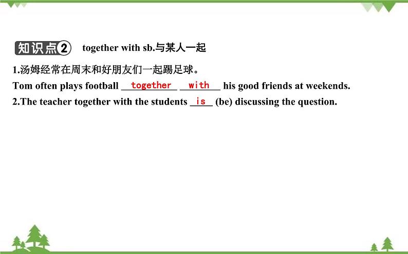 2021春外研版英语同步训练九年级下册Module 7 English for you and me Unit 2 We all own English02