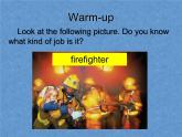 北師大版英語(yǔ)七下Unit 1《Lesson 2 A Dangerous Job》ppt課件1