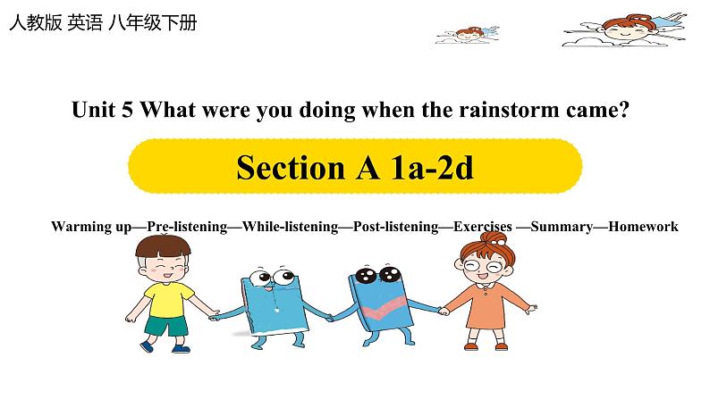 人教版(Go for it) 版英语八下 Unit5第一课时（SectionA 1a-2d） 课件01