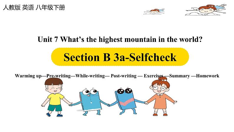 人教版(Go for it) 版英语八下 Unit7第六课时（SectionB 3a-Self check） 课件01