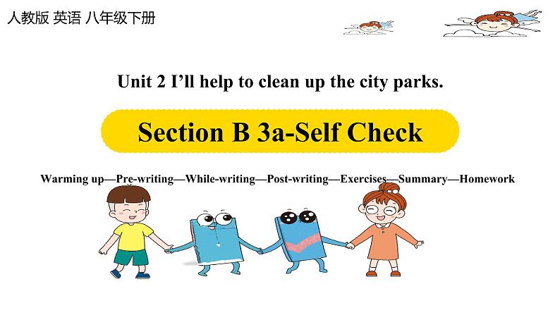 人教版(Go for it) 版英语八下 Unit2第六课时（SectionB 3a-Self check） 课件01