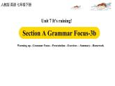 人教新目标 (Go for it) 版英语七下 Unit7第2课时（SectionA Grammar Focus-3b）PPT课件