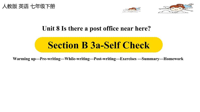 人教新目标 (Go for it) 版英语七下 Unit8第5课时（SectionB 3a-Self Check）PPT课件01