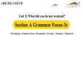 人教新目标 (Go for it) 版英语七下 Unit12第2课时(SectionA Grammar Focus-3c)ppt课件