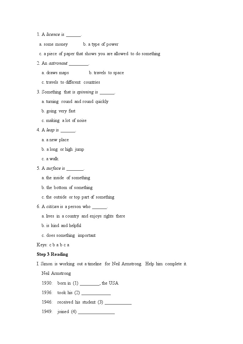 牛津译林版英语九年级下册unit2  Reading I教案03