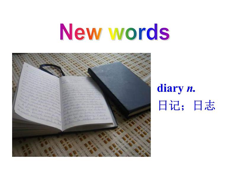 冀教版七年级下册 Unit 1 A  Lesson 6 Jenny's Diary.ppt02